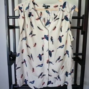 H&M Vintage Sleeveless Sheer Top